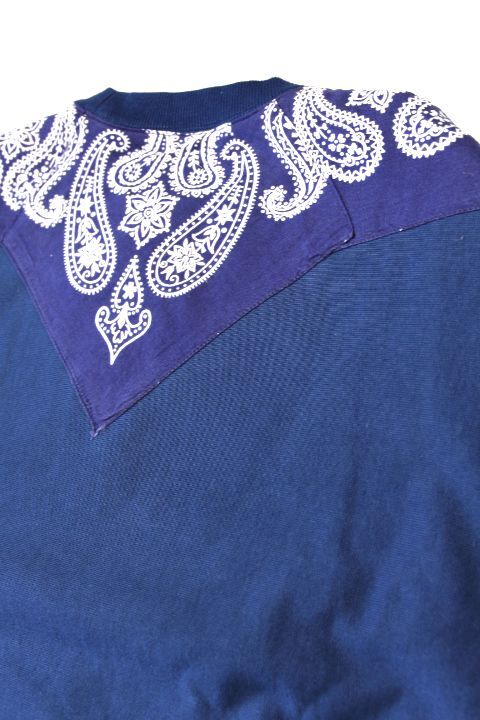 ILL180°」×「KOTSUBO」VINTAGE BANDANA SWEAT SHIRT イルワンエイティ