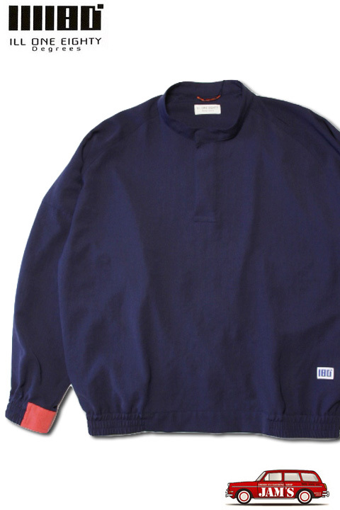 ILL180°」WEST WIND PULLOVER イルワンエイティ ウエストウィンド プル