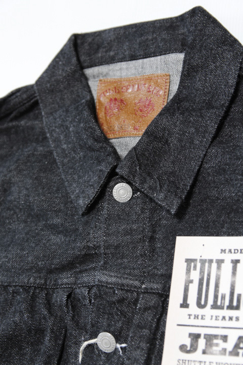 FULLCOUNT」 Type 2nd 2102BKSS Black Denim Jacket 11.5oz