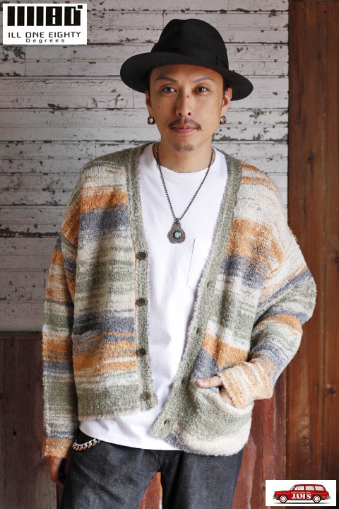 ILL180°」GRAND CANYON CARDIGAN イルワンエイティ グランド