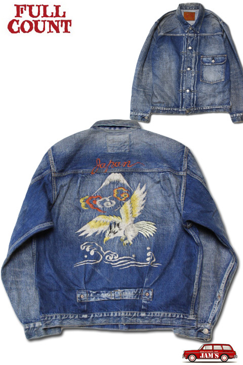 2025年限定]「FULLCOUNT」Souvenir Embroidery Type 1 Denim